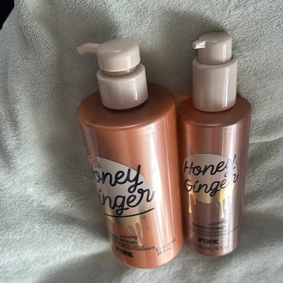 PINK Victoria's Secret Honey Ginger Lotion & Oil Set - Picture 12 of 13